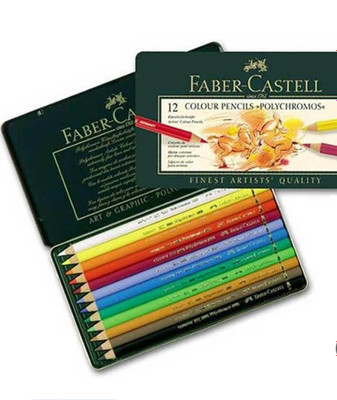 مداد رنگی ۱۲ رنگ پلی کروم فابرکاستل