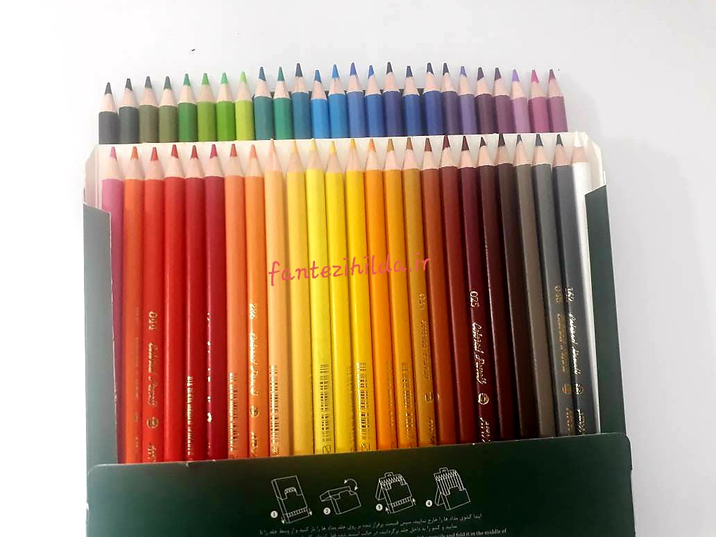 مداد رنگی ۵۰ رنگ آرتیست آریا